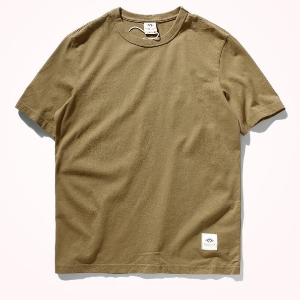 Camiseta de hombre T2226 caqui S