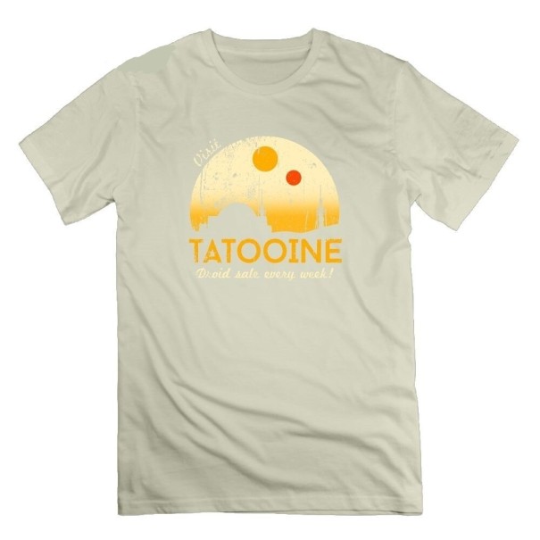 Camiseta de hombre T2299 beige L