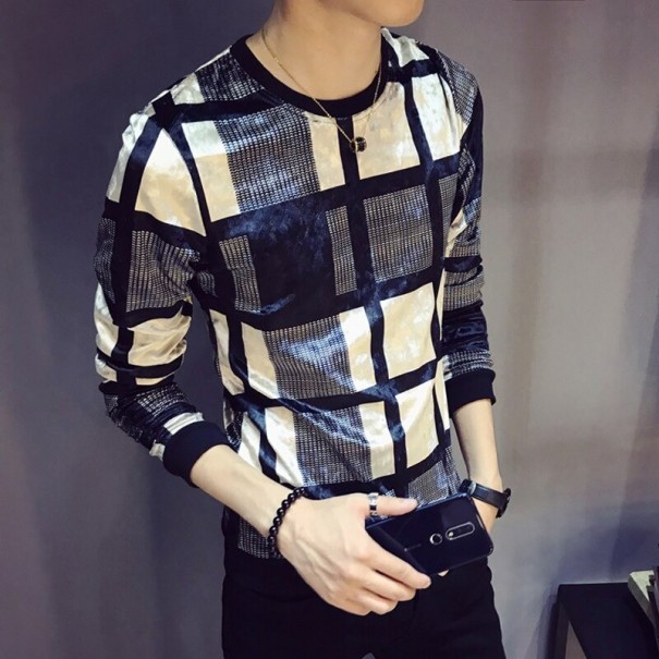 Camiseta de manga larga para hombre T2335 XS