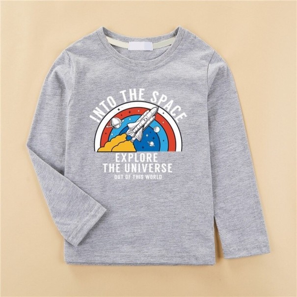 Camiseta de manga larga para niños B1599 4 K