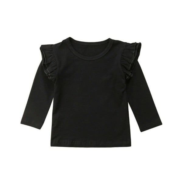 Camiseta de menina L1742 preto 5