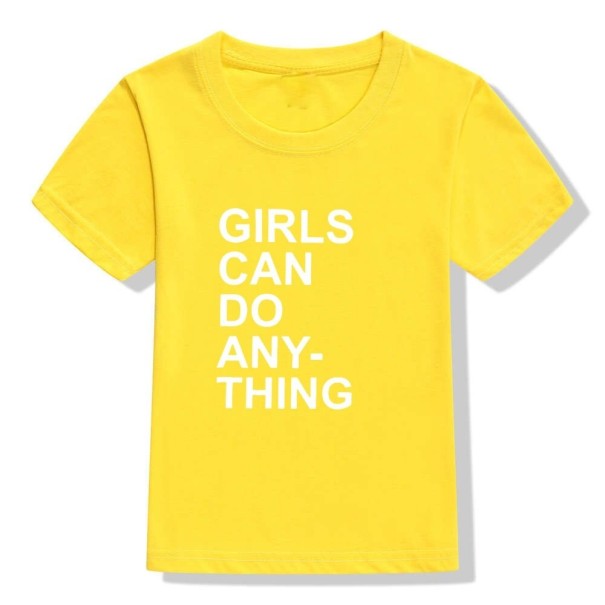 Camiseta de niña B1571 amarillo 8
