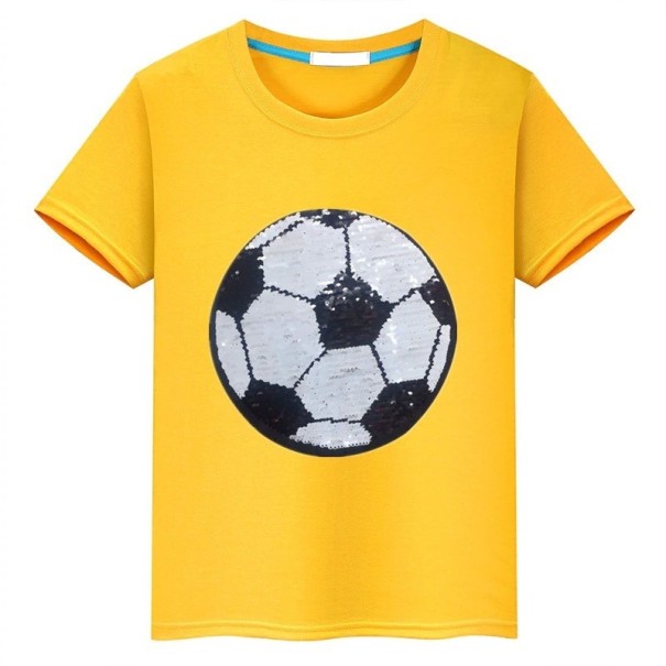 Camiseta de niño B15954 amarillo 4