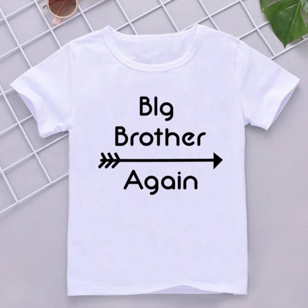 Camiseta de niño para hermanos B1659 12 F