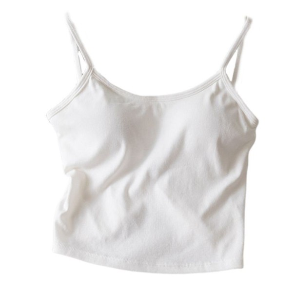 Camiseta de tirantes para mujer A1331 blanco