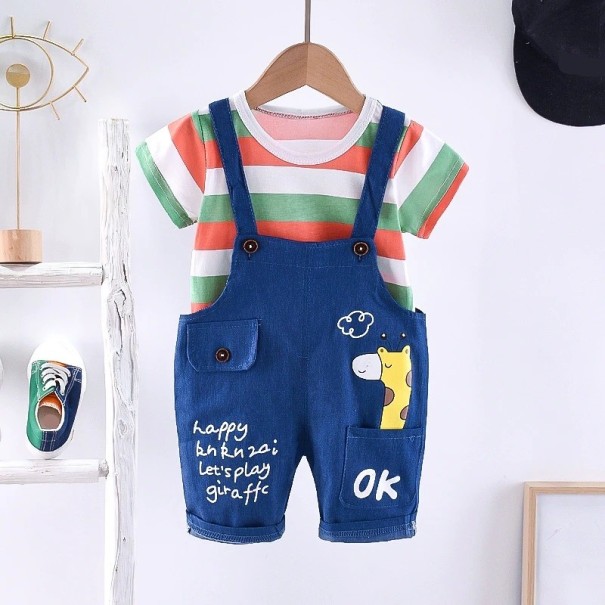 Camiseta e calças para crianças L1329 4 A