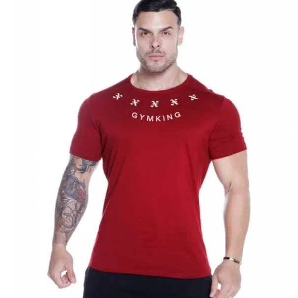 Camiseta funcional hombre F1763 rojo XS