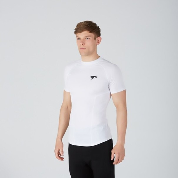 Camiseta funcional hombre F1768 blanco XS