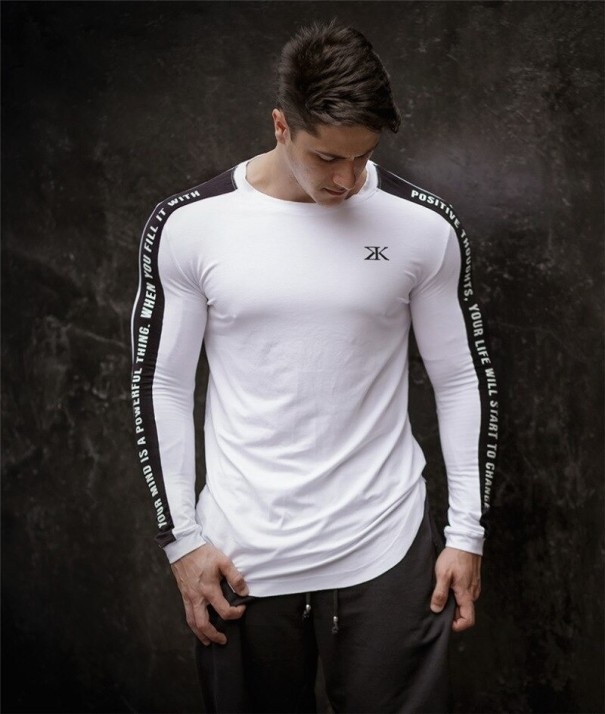 Camiseta funcional hombre F1771 blanco XS 3