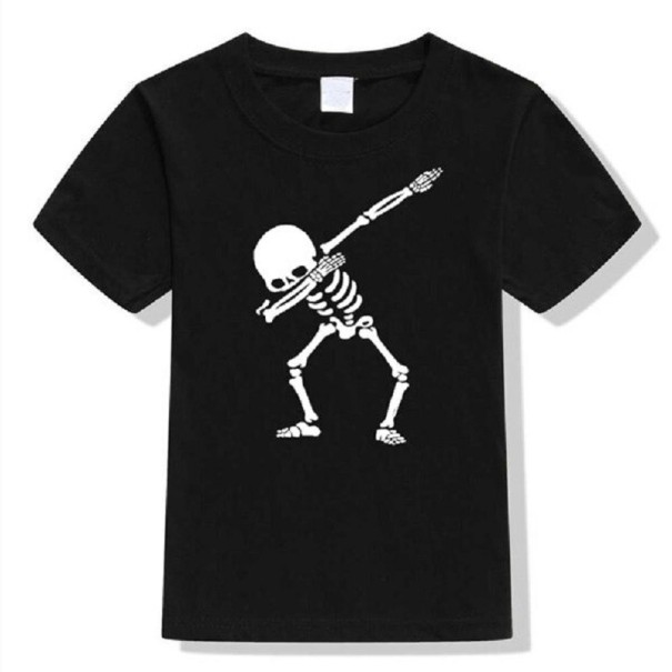 Camiseta infantil B1423 negro 2 B