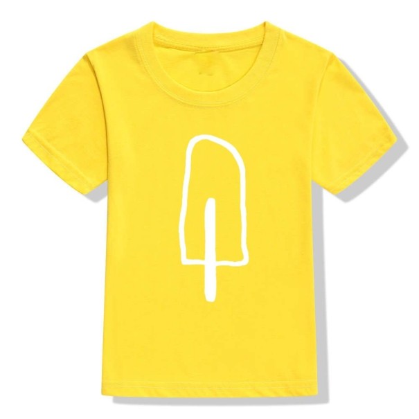 Camiseta Infantil B1528 amarelo 6