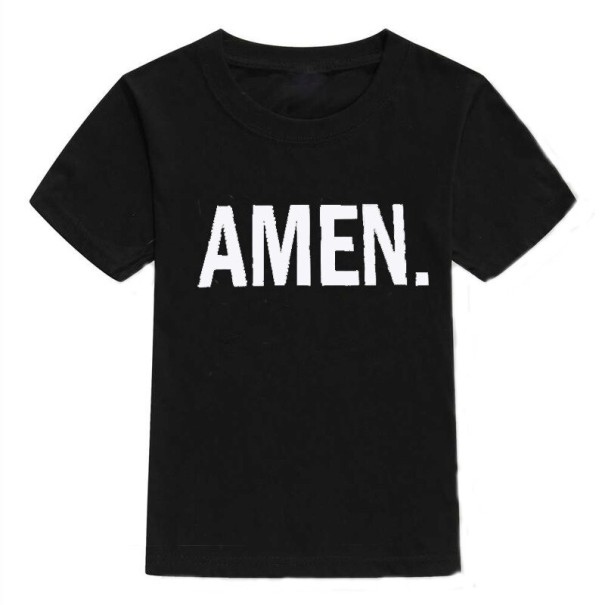 Camiseta infantil B1547 negro 8 E