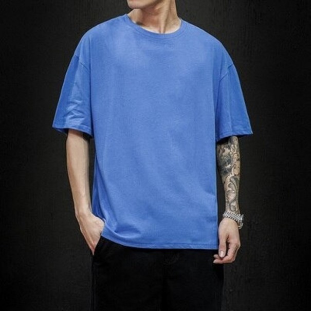 Camiseta Masculina T2028 azul S