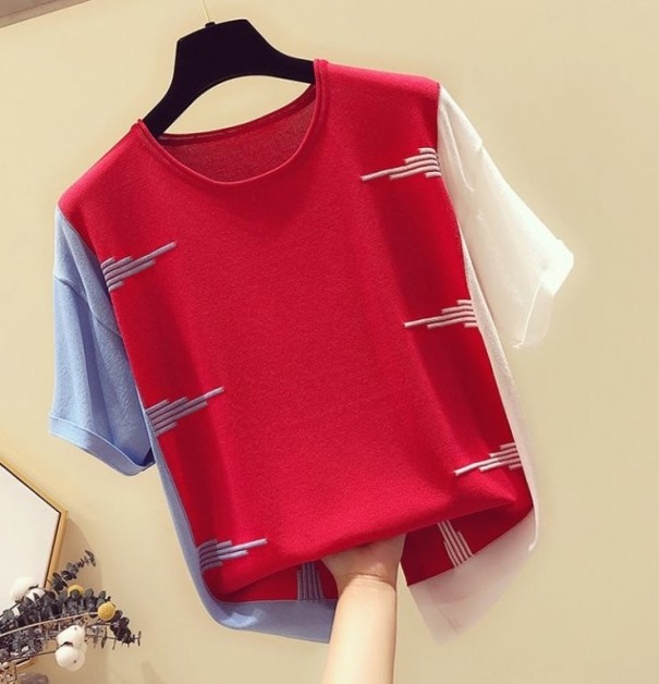 Camiseta mujer A1308 rojo