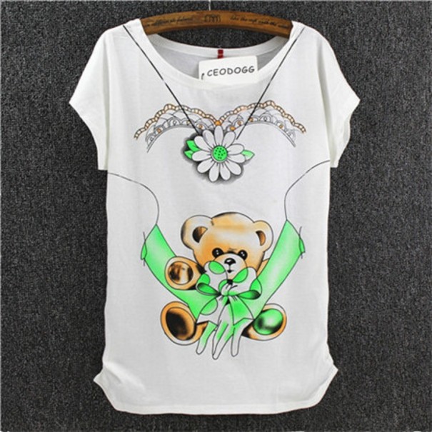 Camiseta mujer con estampado A1230 1