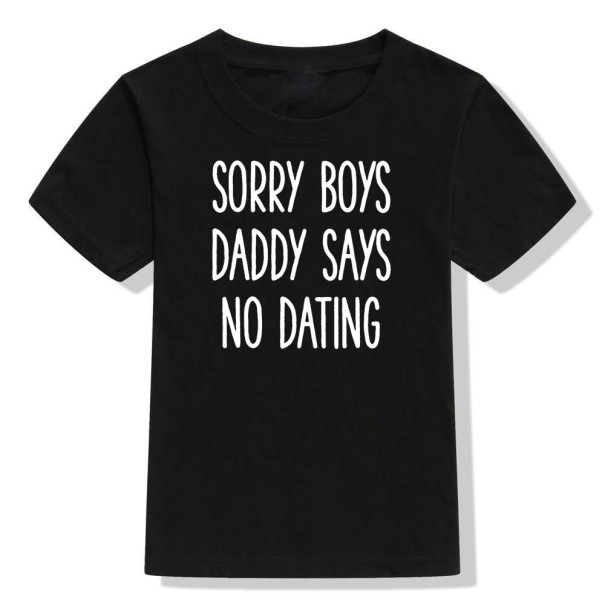 Camiseta niña A2816 negro 4 B