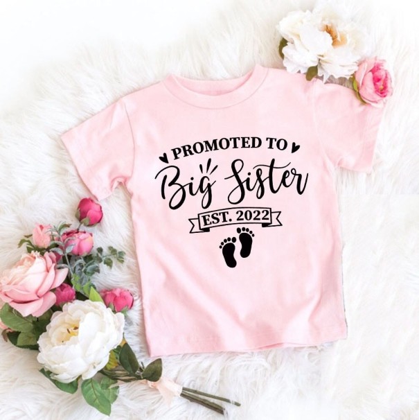 Camiseta niña B1523 rosa claro 12 C