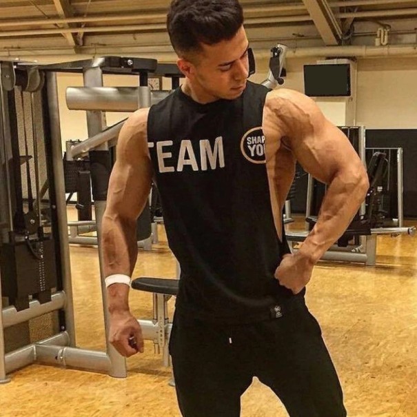 Camiseta sin mangas para hombre T1969 M