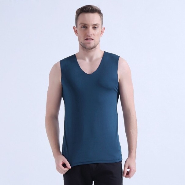Camiseta sin mangas para hombre T1978 azul XL Camiseta sin mangas para hombre T1978 azul XL