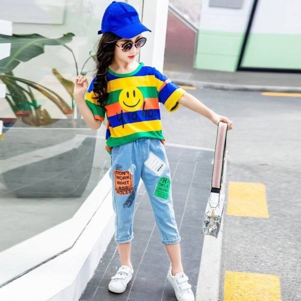 Camiseta y pantalón niña L1290 10 B