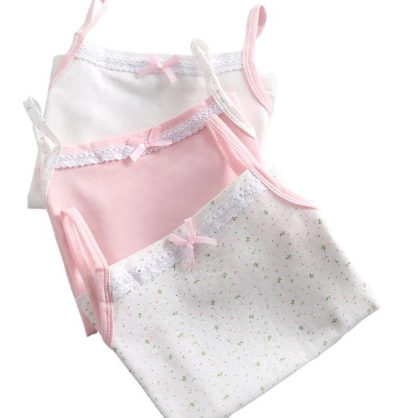 Camisetas sin mangas para niñas 3 piezas 10 B