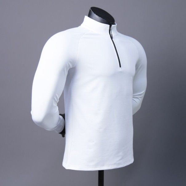 Camisola de compressão masculina F1781 branco XS
