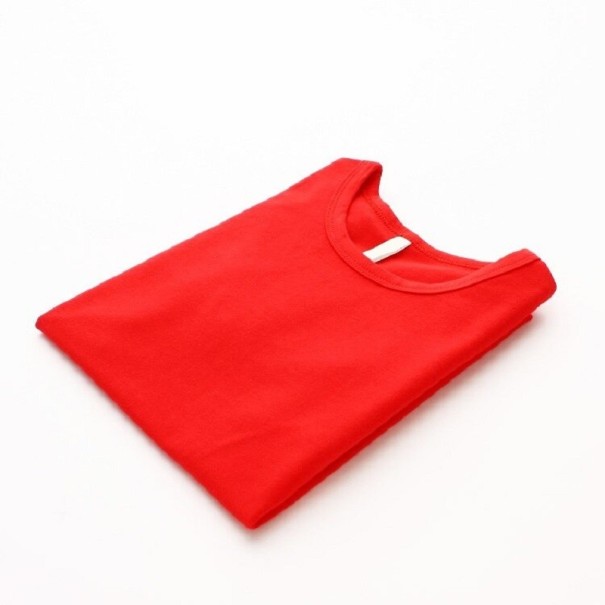 Camisola de criança com mangas longas B1580 vermelho 4