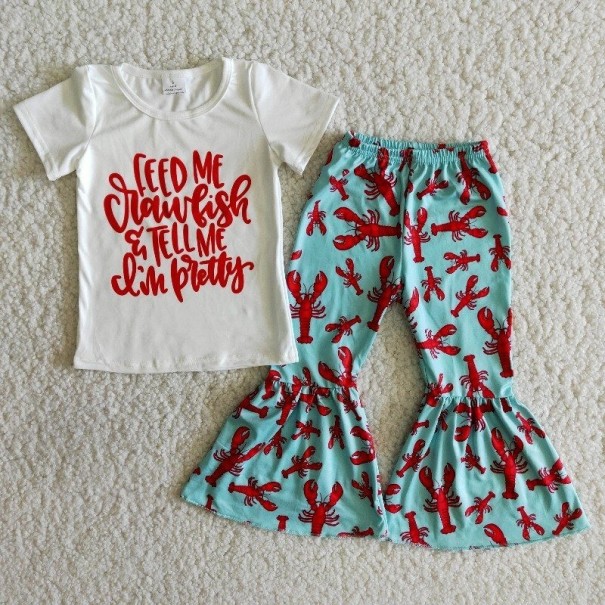 Camisola e calças para menina L1468 9 H