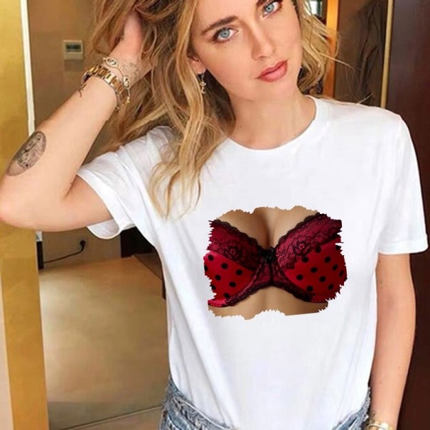 Camisola feminina com estampa engraçada B87 M 2