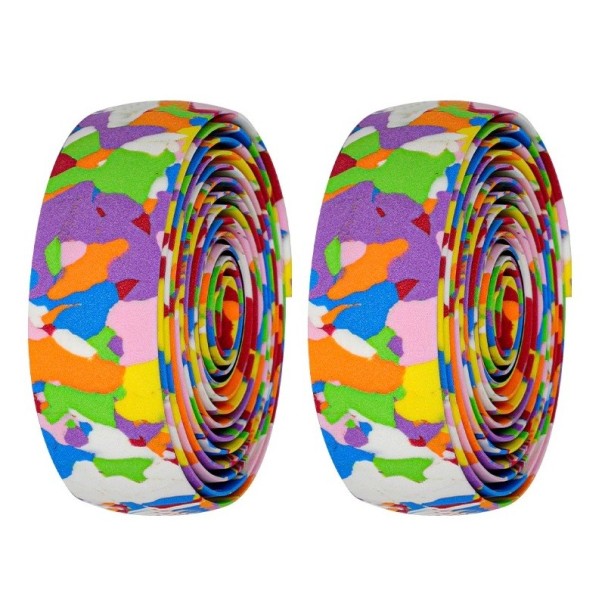 Camouflage Handlebar Tape 2 pcs T1213 multicolour
