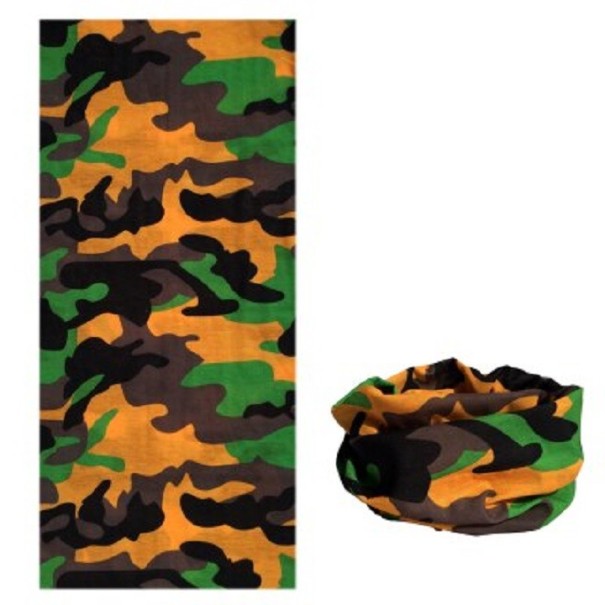 Camouflage nekwarmer 17