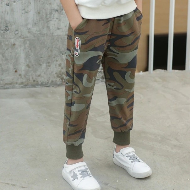 Camouflage trainingspak voor jongens L2225