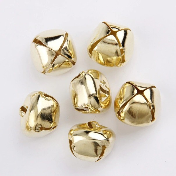 Campanas 10 uds. dorado 20 mm