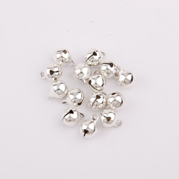 Campanas 30 uds. plateado 8 mm Campanas 30 uds. plateado 8 mm