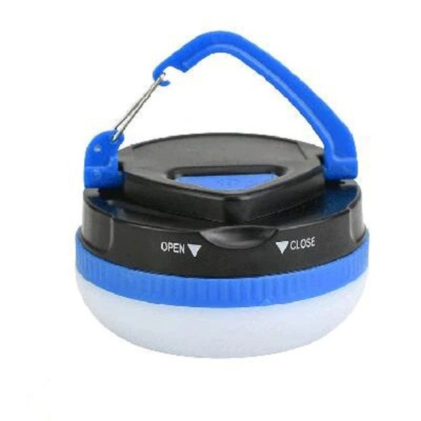 Campingzelt-LED-Lampe blau