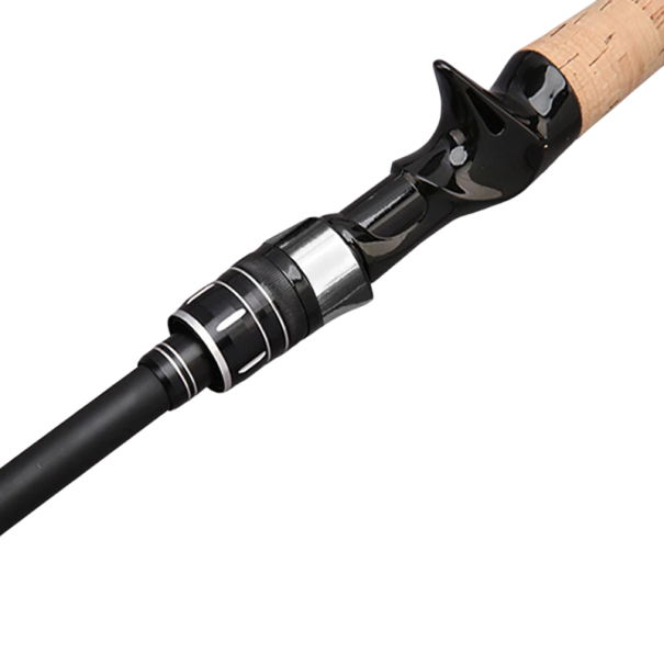 Cana de pesca telescópica para casting com pega de madeira 1,5 m Cana dobrável leve para pesca de casting Peso da isca 8-25 g Cana telescópica 1