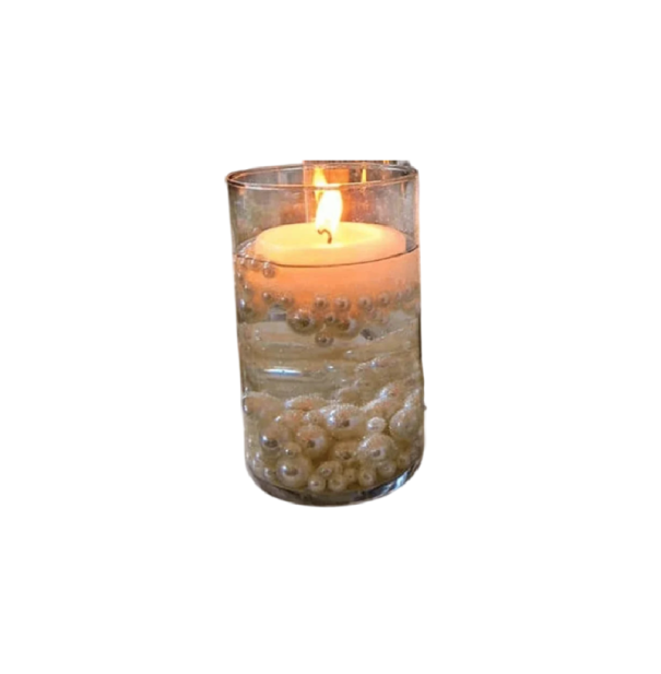 Candelabro cilindrico in vetro 5,3 × 10 cm Supporto per candela trasparente Decorativo candelabro per decorazioni da tavolo e interni per matrimoni 1