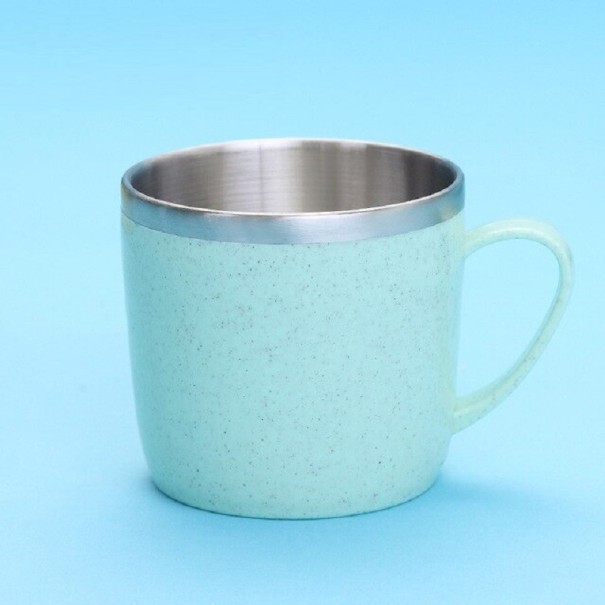 Caneca de Aço Inoxidável 220 ml verde