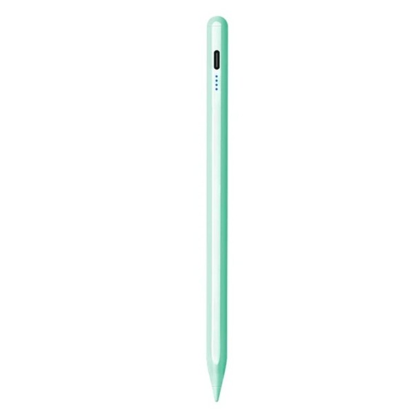 Caneta Touch para iPad 6 7 8 9 10 Mini 5 6 Air 3 4 5 Pro 3 4 5 6 Compatível com dispositivos de 2018–2022 Recarregável com pontas intercambiáveis verde