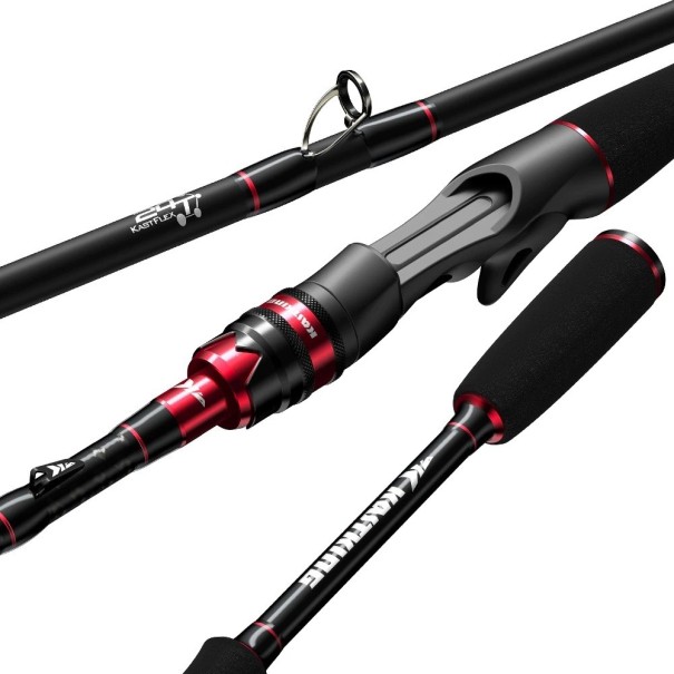 Canna da pesca casting per spinning 2,4 m