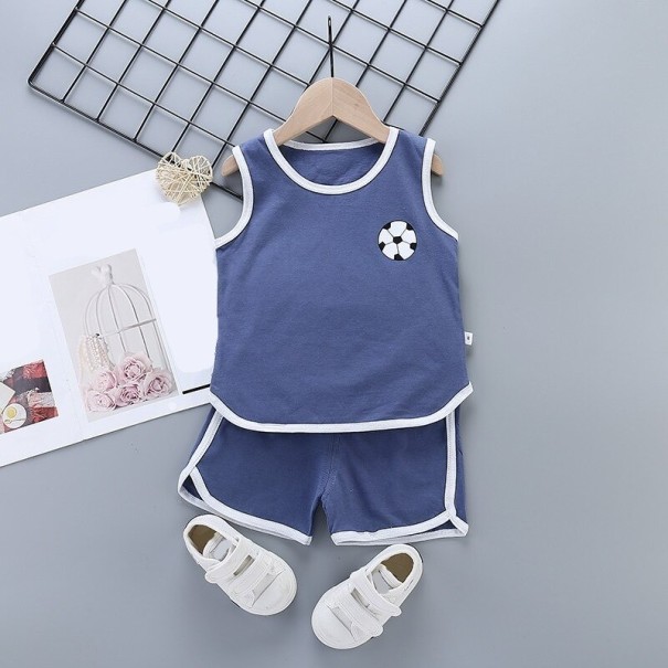Canotta e pantaloni corti per bambini L1149 3 B