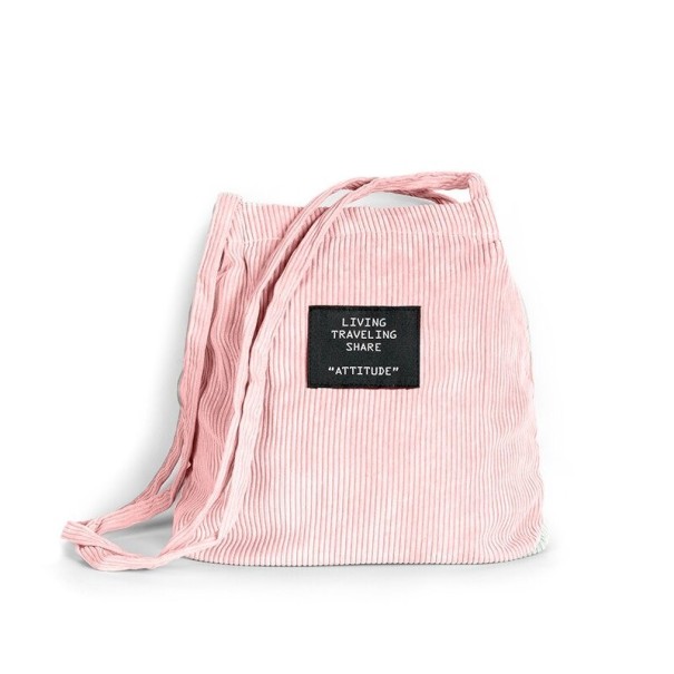 Canvasväska för kvinnor M959 rosa