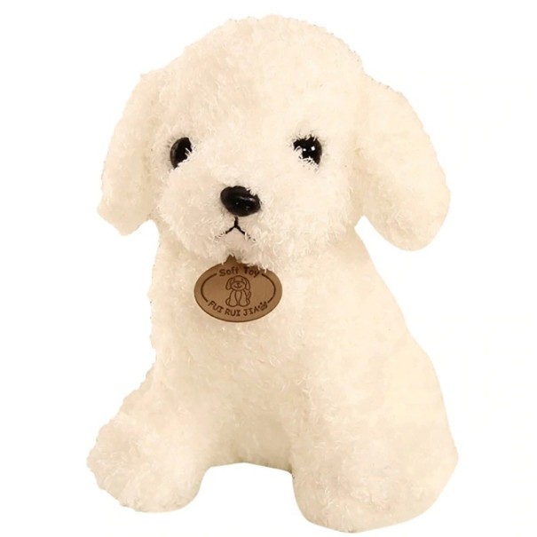 Cão de peluche 18 cm 8