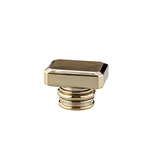 Cap for Perfume Compatible with 15 mm Neck T Shape Design Universal Closure for Perfume Bottle to Protect the Spray Nozzle gold