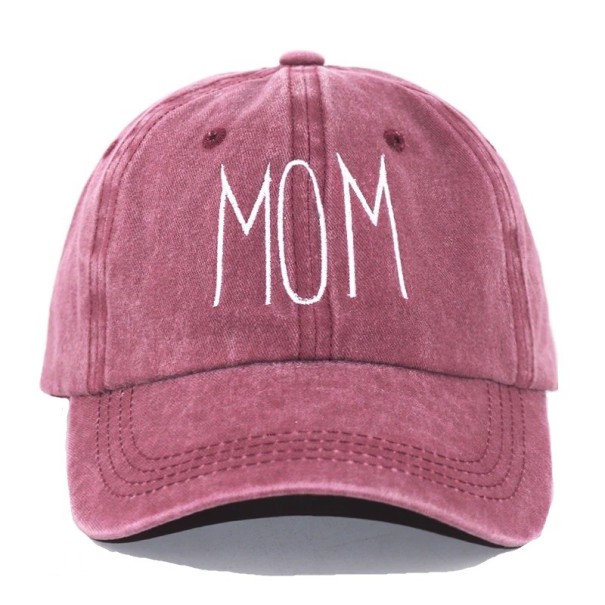 Cap für Mama und Papa weinrot