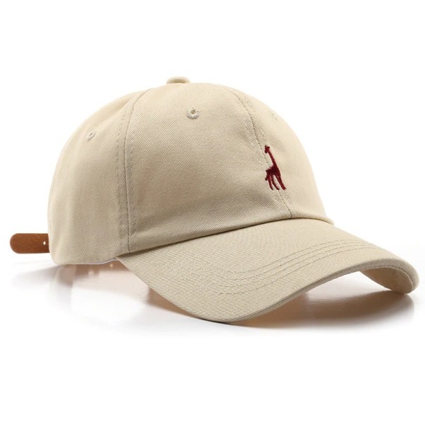 Cap mit einer Giraffe creme