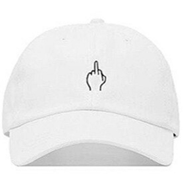 Cap mit Hand T200 weiß