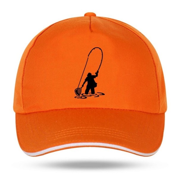 Cap with Fisherman orange 2