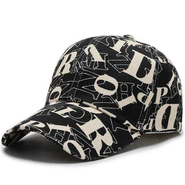 Cap with Letters black
