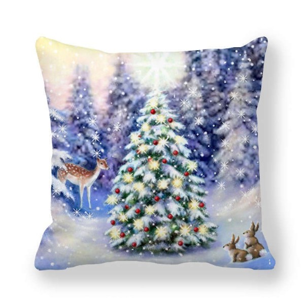 Capa de Almofada de Natal C612 4